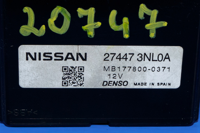 Styreenhet klima/aircondition til Nissan Leaf 2011-2017 (Type I) (NISSAN|27447-3NL0A|)