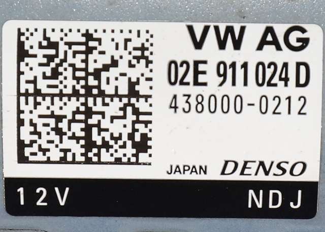 Starter til VW Caddy 2015-2020 (Type III, Fase 3)  (DENSO|438000-0212|02E 911 024 D|)
