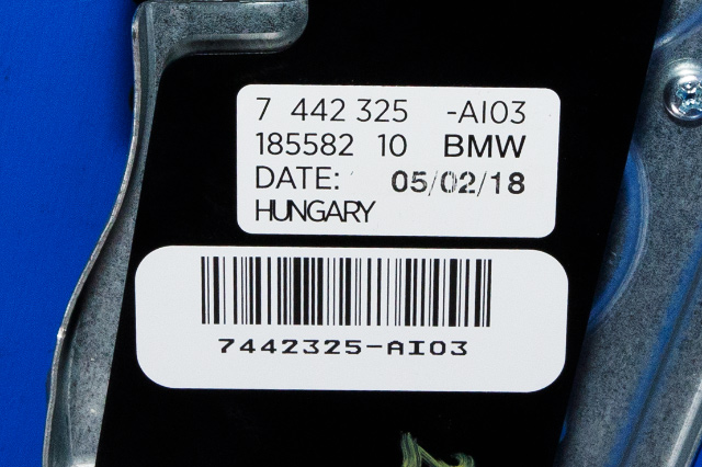 Viskermotor bakrute til BMW 2-Serie, Active/Gran Tourer 2014-->> (F45/F46) (F45/F46) (BMW|7 442 325|)