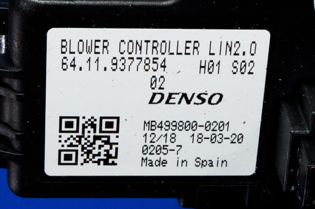 Varmeapparat motor til BMW 2-Serie, Active/Gran Tourer 2014-->> (F45/F46) (F45/F46) (BMW|9 297 752|)