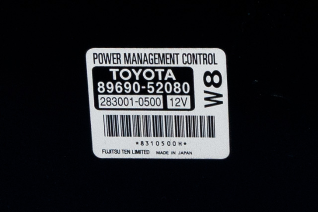 Styreenhet diverse til Toyota Verso-S 2011-2015 (COMBI) (COMBI) (FUJITSU|283001-0500|89690-52080|)