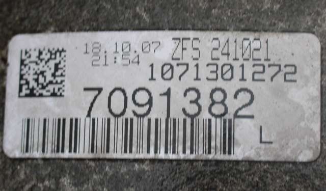 Girkasse 4WD komplett automat til BMW X3 2007-2010 (Fase 2) (E83) (E83) (ZF|1071 052 013ZYT|7 570 230. MED FORDELINGSKASSE|)