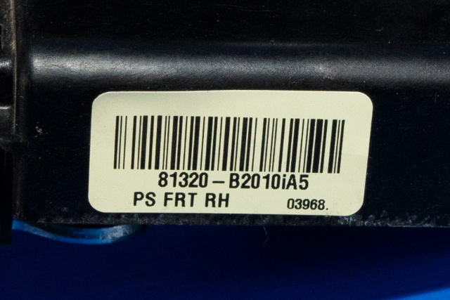 Låsekasse høyre foran til Kia Soul 2014-2019 (Type II)  (KIA|81320-B2010|)