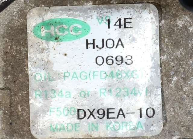 Aircondition kompressor til Hyundai Ix35 2010-2015  (HCC|F500-DX9EA-10|)