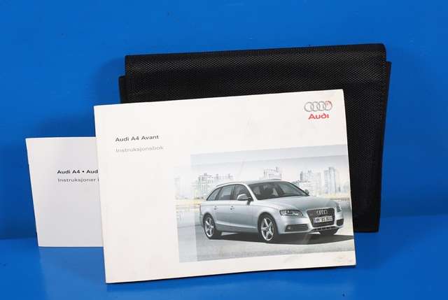 Instruksjonsbok til Audi A4, 2007-2014 (Type IV) (B8) (B8)
