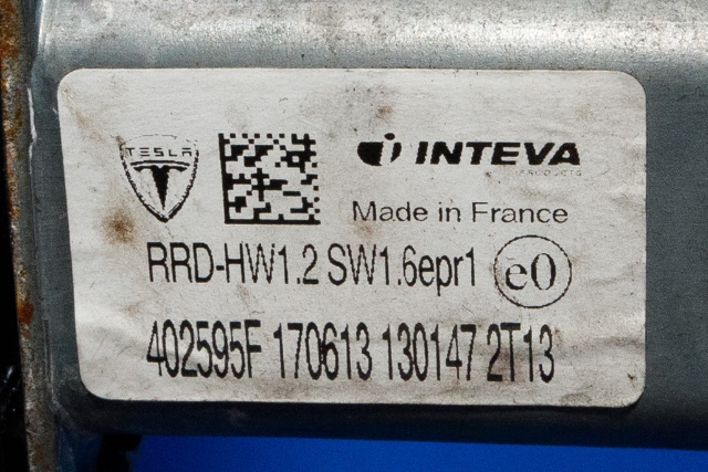 Ruteheis høyre bak til Tesla Model S 2013-2016 (Fase 1) (TESLA|6006377-00-E|)
