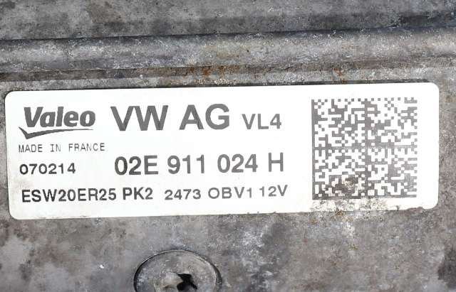 Starter diesel til VW Tiguan 2011-2016 (Type I, Fase 2)  (VALEO|ESW20ER25|02E 911 024 H|)