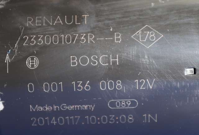 Starter diesel til Mercedes Citan 2012-2021 (W415) (W415) (BOSCH|0 001 136 008|2330 01073R|)