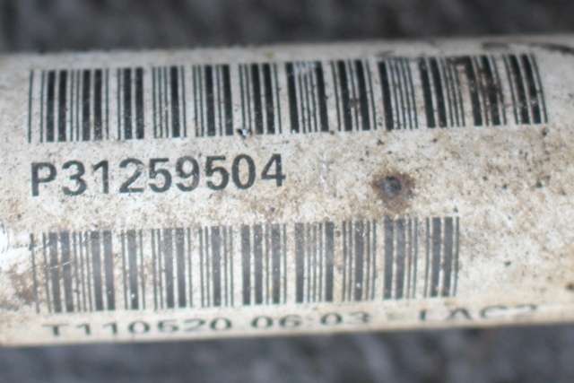 Drivaksel høyre bak, diesel/automat til Volvo XC60 2008-2013 (Type I, Fase 1) (VOLVO|P31259504|)