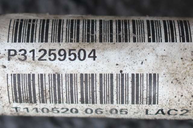 Drivaksel venstre bak, diesel/automat til Volvo XC60 2008-2013 (Type I, Fase 1) (VOLVO|P31259504|)