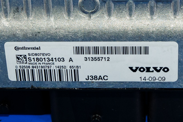 Styreenhet motor til Volvo V60/V60 CC 2013-2018 (Type I, Fase 2) (CONTINENT|S180134103 A|31355712|)