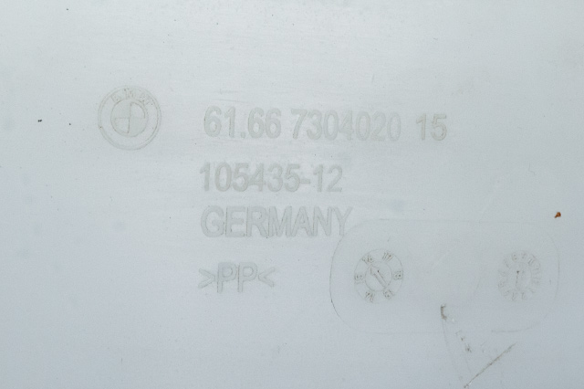 Spylertank foran til BMW i3 2013-2022  (BMW|61.66-7 304 020|)