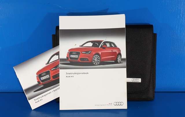 Instruksjonsbok til Audi A1, 2010-2014 (Type I, Fase 1)  