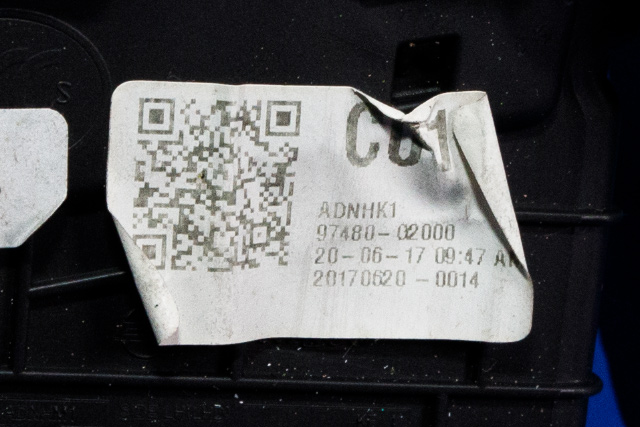 Dashbord friskluftdyse venstre til Hyundai Ioniq Hybrid 2016-2019 (Fase 1) (HYUNDAI|97480-G2000|)