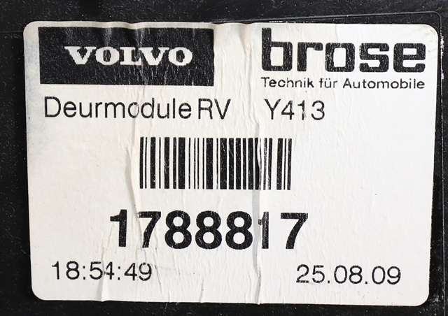 Ruteheis høyre foran til Volvo XC60 2008-2013 (Type I, Fase 1)