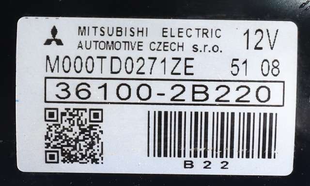 Starter til Kia Venga 2010-2017 (MITSUBISHI|M000TD0271ZE|36100-2B220|)