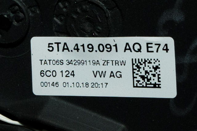 Ratt til VW T-Roc 2017-->> (VAG|5TA 419 091|)