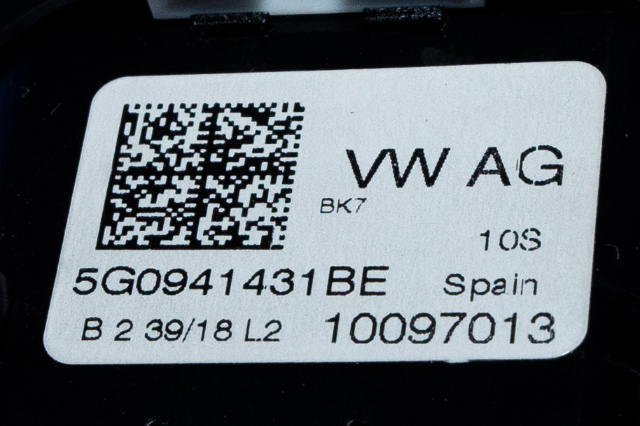 Bryter lys til VW T-Roc 2017-->> (VAG|5G0 941 431 BE|)
