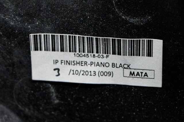 Dashbord friskluftdyse midtkonsoll til Tesla Model S 2013-2016 (Fase 1)