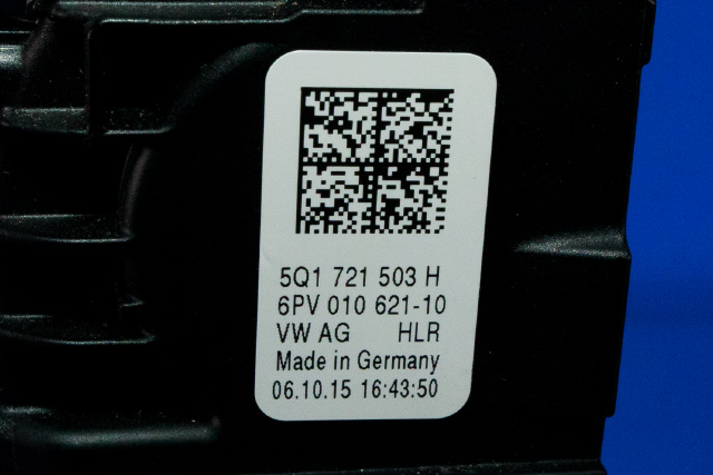 Pedal gass til Škoda Octavia 2013-2016 (Type III, Fase 1) (HELLA|6PV 010 621-10|5Q1 721 503 H|)