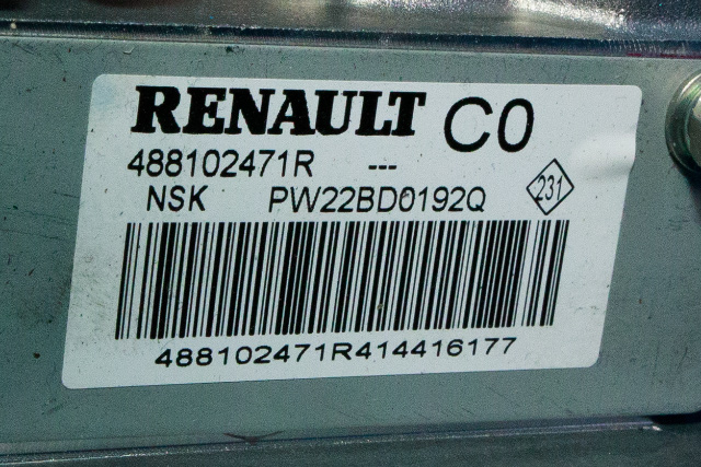 Rattaksel elektrisk servo til Renault Zoe 2013-2019 (Fase 1) (RENAULT|4881 02471R|)