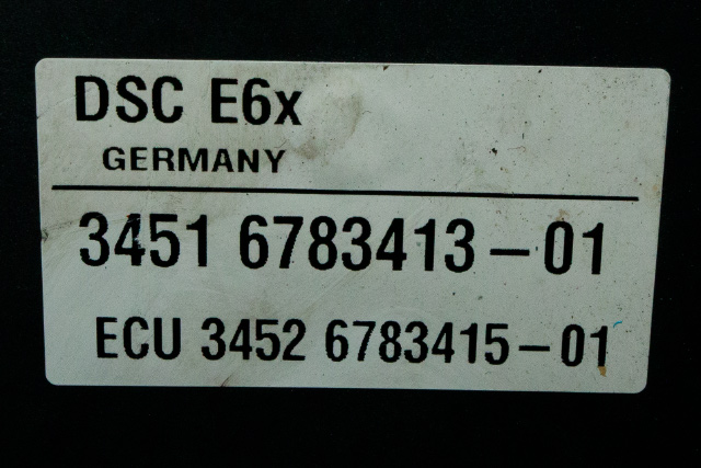 ABS sentral til BMW 5-Serie 2003-2010 (E60/E61) (E60/E61) (BOSCH|0 265 250 217|34.51-6 774 679|)