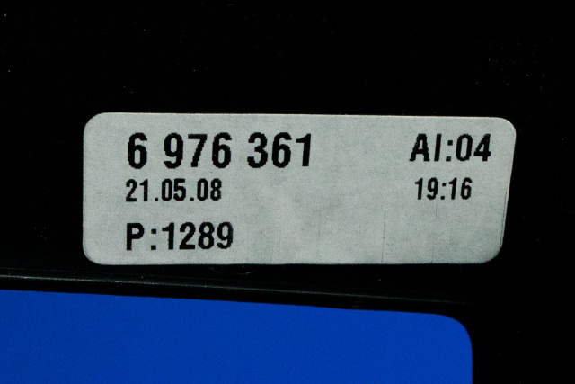 Varmeapparat betjening til BMW 5-Serie 2003-2010 (E60/E61) (E60/E61) (BMW|9 177 717|)