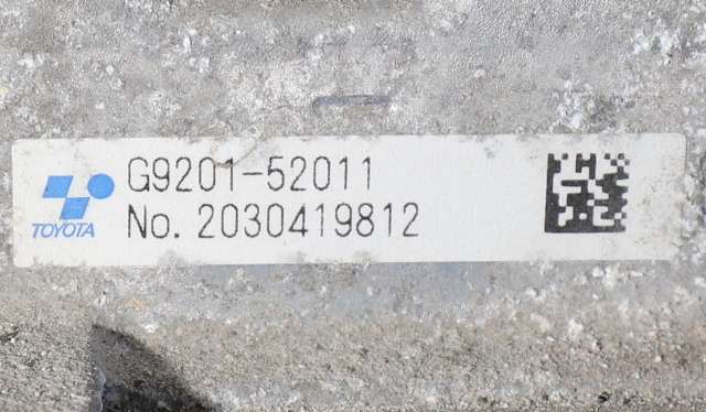 Inverter hybrid til Toyota Yaris 2012-2014 (Type III, Fase 1)  (TOYOTA|G9200-52010|)