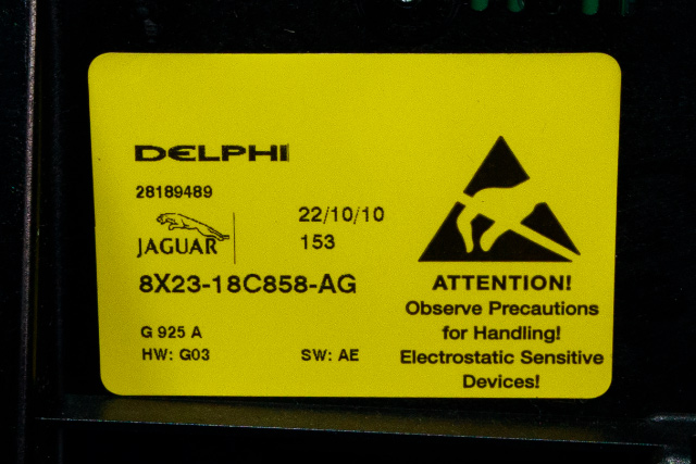 Varmeapparat betjening til Jaguar XF 2008-2015 (X250) (X250) (DELPHI|28189489|8X23-18C858-AG|)