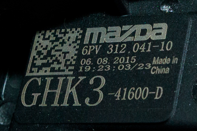 Pedal gass til Mazda CX-5 2012-2017 (Type I)  (HELLA|6PV 312 041-10|GHK3-41-600-D|)