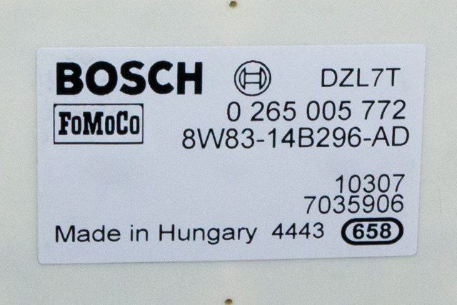 Sensor akselerasjonssensor/ESP DUO til Jaguar XF 2008-2015 (X250) (X250) (BOSCH|0 265 005 772|8W83-14B296-AD|)