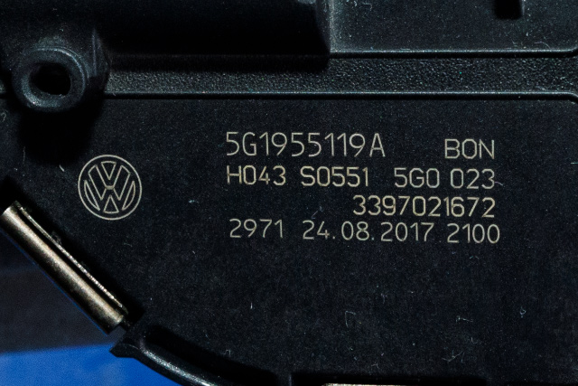 Viskermotor frontrute komplett m/overføring til VW e-Golf 2017-2020 (Fase 2)  (VAG|5G1 955 023 C|)