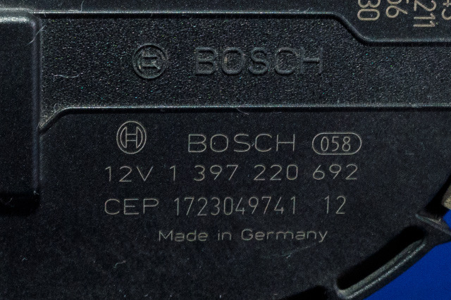 Viskermotor frontrute komplett m/overføring til VW e-Golf 2017-2020 (Fase 2)  (VAG|5G1 955 023 C|)