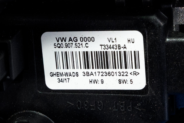 Varmeapparat motor til VW e-Golf 2017-2020 (Fase 2)  (VAG|5Q1 819 021 E|)