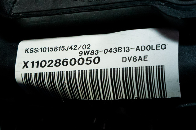 Airbag rattpute til Jaguar XF 2008-2015 (X250) (X250) (JAGUAR|9W83-043B13-AD|)