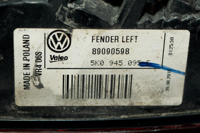 Baklykt venstre ytre til VW Golf VI 2008-2012 (VAG|5K0 945 095 E|)
