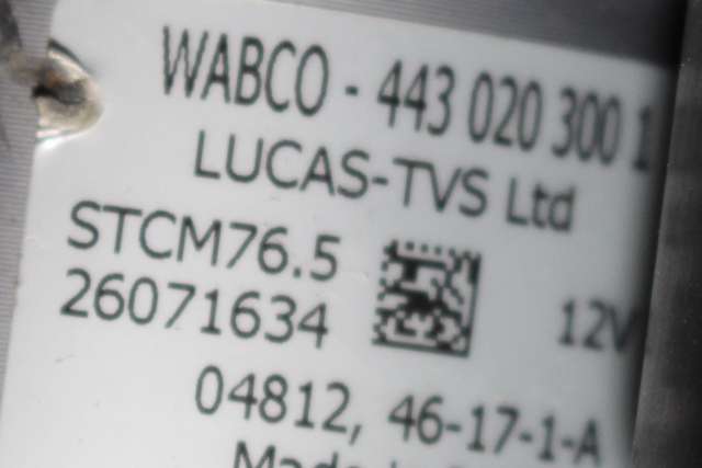 Kompressor nivå/luft til Porsche Panamera 2017-->> (Type II) (971) (971) (WABCO|443 020 300 1|)