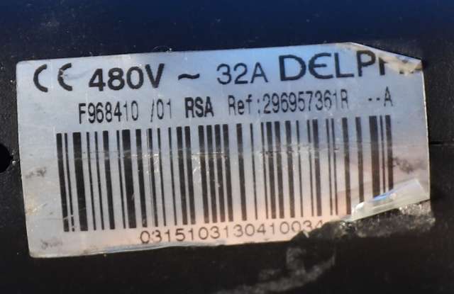 Batterilader kabel til Renault Zoe 2013-2019 (Fase 1)  (RENAULT|2969 57361R|)