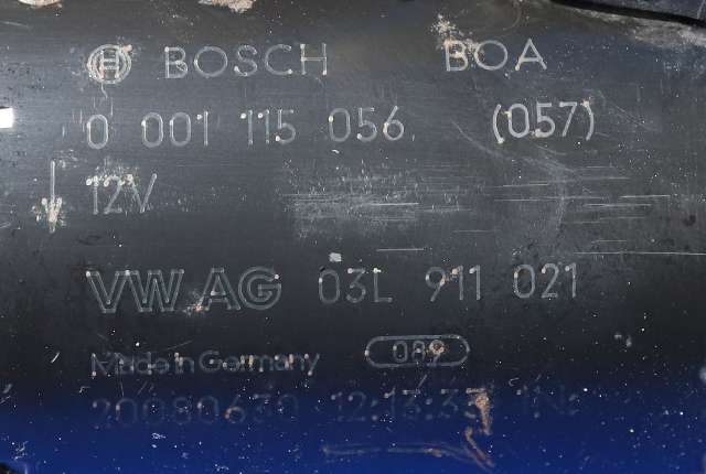 Starter diesel til Audi A4 2007-2014 (Type IV) (B8) (B8) (BOSCH|0 001 115 056|03L 911 021|)
