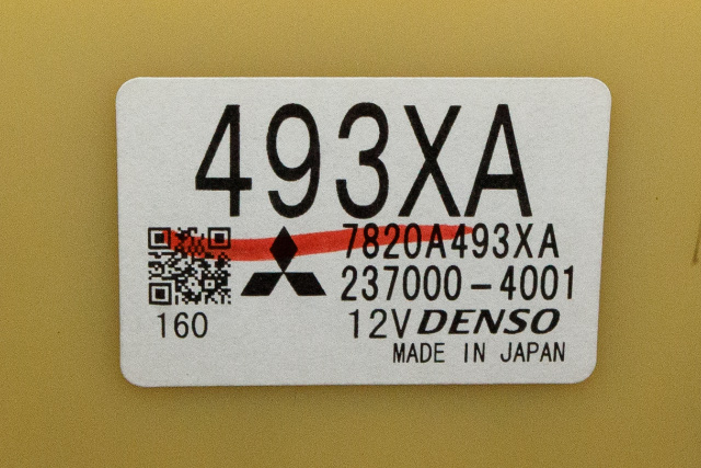 Varmeapparat betjening til Mitsubishi Pajero 2007-2016 (Type IV, Fase 1)  (DENSO|237000-4001|7820A493|)