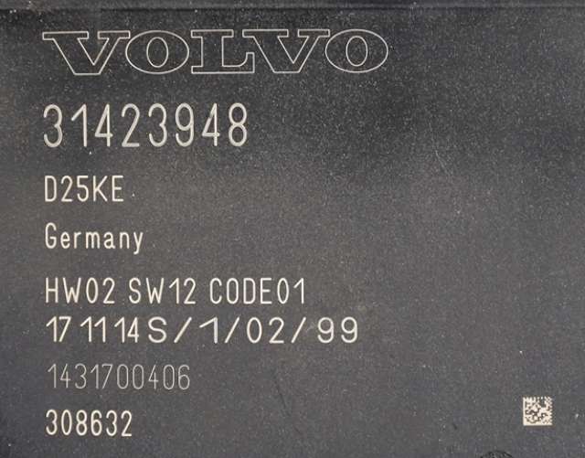 Styreenhet parkering til Volvo V40 2012-2019  (VOLVO|31423948|)