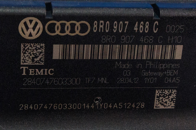 Styreenhet diverse til Audi A4 2007-2014 (Type IV) (B8) (B8) (VAG|8R0 907 468 C|)