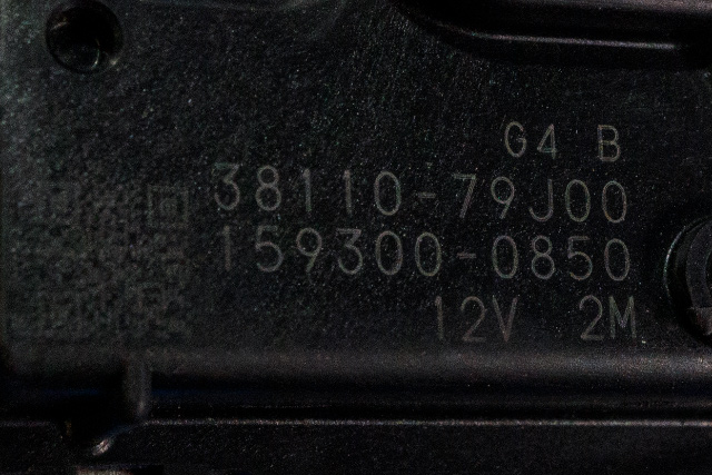 Viskermotor frontrute komplett m/overføring til Suzuki SX4 2009-2013 (Type I, Fase 2) (DENSO|159300-0850|38110-79J00|)