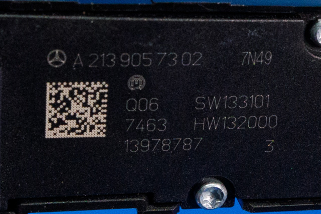 Bryter setevarme til Mercedes GLC 2015-2022 (X253) (X253) (MERCEDES|A 213 905 73 02|)