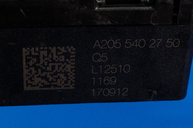 Sikringsboks til Mercedes GLC 2015-2022 (X253) (X253) (MERCEDES|A 205 540 27 50|)