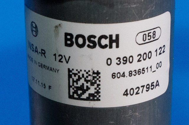 Takluke motor til Mercedes GLC 2015-2022 (X253) (X253) (BOSCH|0 390 200 122|)