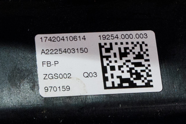 Sikringsboks kupe til Mercedes GLC 2015-2022 (X253) (X253) (MERCEDES|A 222 540 31 50|)