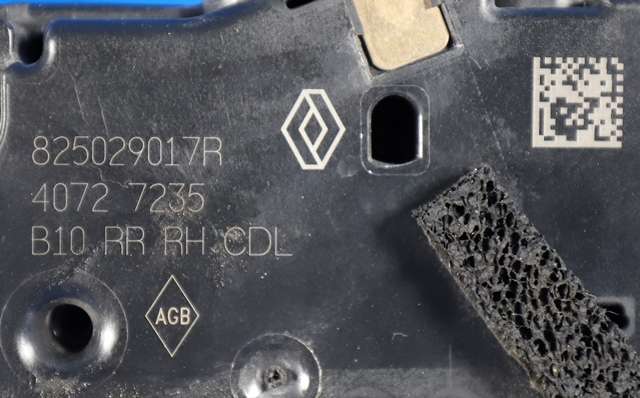 Låsekasse høyre bak til Renault Zoe 2013-2019 (Fase 1)  (RENAULT|8250 29017R|)