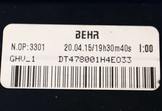 Varmeapparat PTC-heater til Renault Zoe 2013-2019 (Fase 1)  (RENAULT|2714 35855R|)