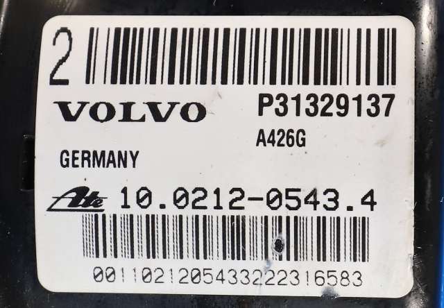 ABS sentral til Volvo V60 2010-2013 (Type I, Fase 1) (VOLVO|P31329137|)